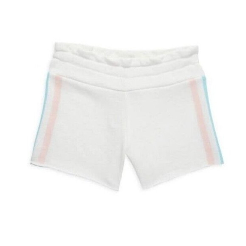 New With Tags WILDFOX Kids Girl’s Side Striped Knit Shorts Size 4 Little Girl